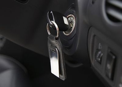 Eddie's Collectibles technician providing lockout service to a vehicle in Erie, PA